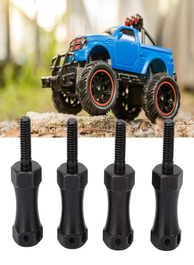 ZIZEV Wheel Extension Hex Drive Hub Adapter, Widen 20mm Steel Enhance Performance RC Extended Wheel Hex Coupler Black 42mm Length 12mm Hex Diameter for 1/10 RC Cars - Image 4